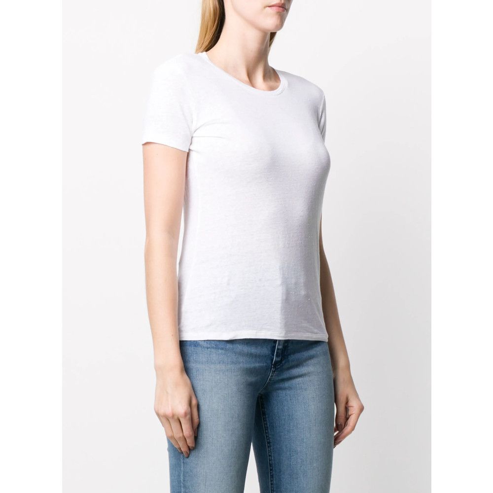 MAJESTIC FILATURES Majestic Filatures WHITE Tops - T-shirts & Jerseys Size S / US 4 / IT 40 - 4 Thumbnail