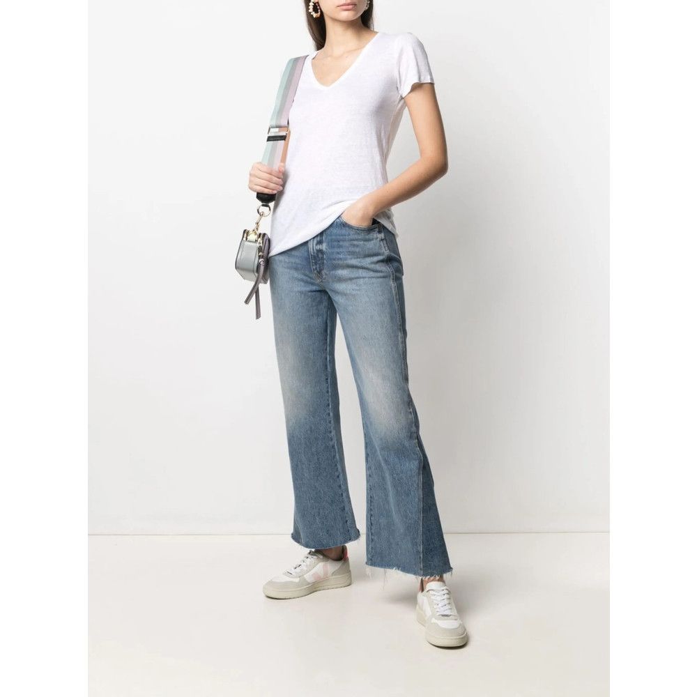 MAJESTIC FILATURES Majestic Filatures WHITE Tops - T-shirts & Jerseys Size S / US 4 / IT 40 - 4 Thumbnail