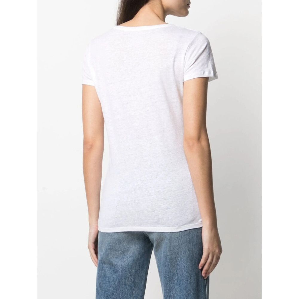 MAJESTIC FILATURES Majestic Filatures WHITE Tops - T-shirts & Jerseys Size L / US 10 / IT 46 - 3 Thumbnail
