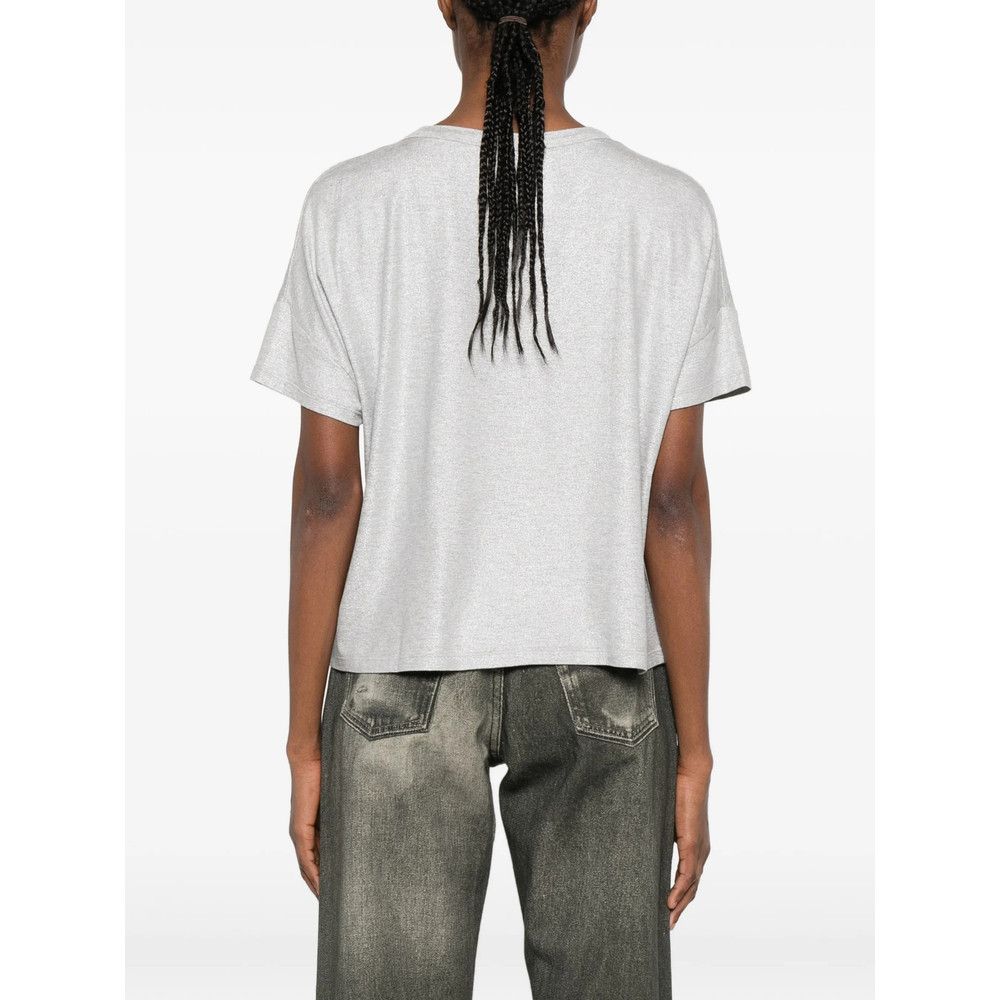 MAJESTIC FILATURES Majestic Filatures GREY Tops - T-shirts & Jerseys Size M / US 6-8 / IT 42-44 - 4 Thumbnail