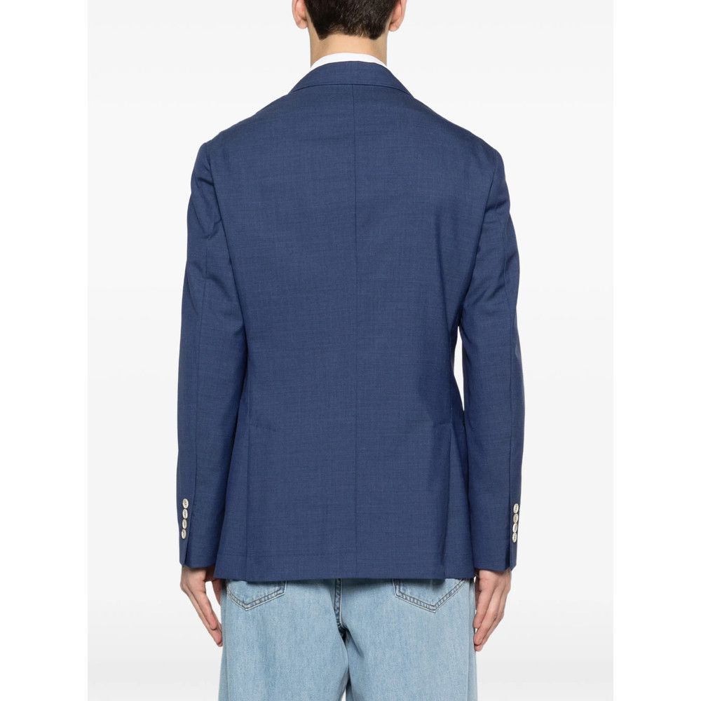 Brunello Cucinelli Brunello Cucinelli BLUE Jackets - Suit & Dinner Jackets Size US XL / EU 56 / 4 - 5 Thumbnail