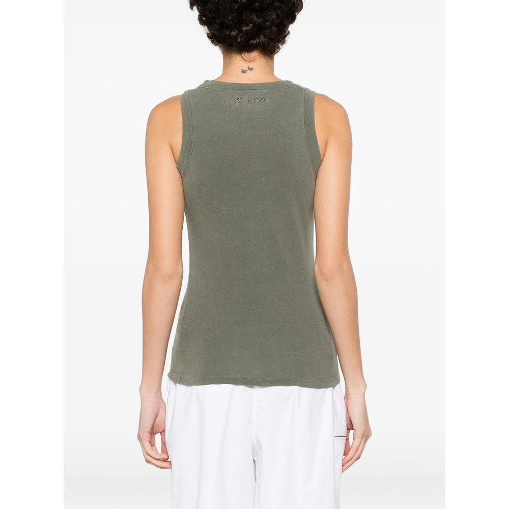 MAJESTIC FILATURES Majestic Filatures GREEN Tops - Vests & Tank Tops Size L / US 10 / IT 46 - 3 Thumbnail