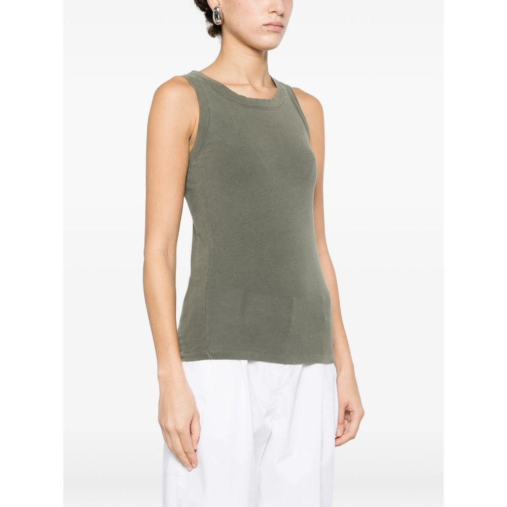 MAJESTIC FILATURES Majestic Filatures GREEN Tops - Vests & Tank Tops Size L / US 10 / IT 46 - 4 Thumbnail