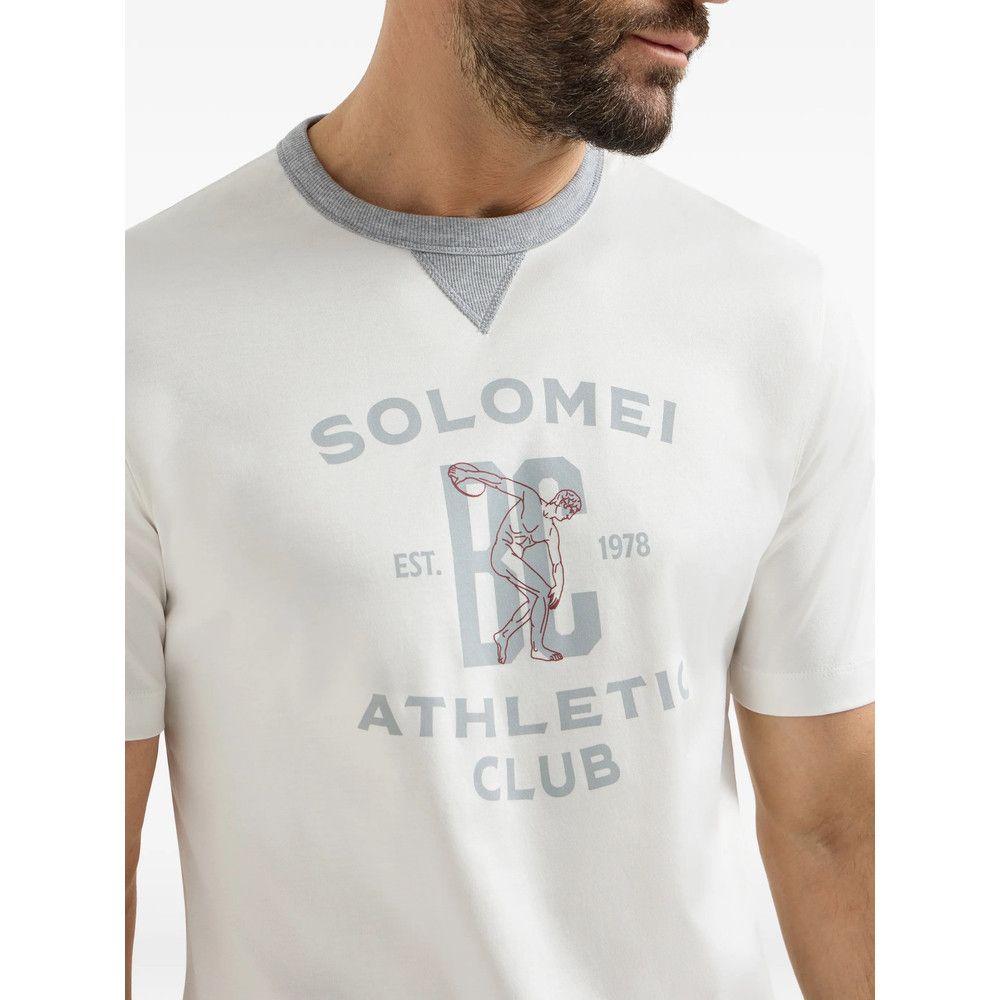 Brunello Cucinelli Brunello Cucinelli WHITE T-Shirts & Vests - T-Shirts Size US L / EU 52-54 / 3 - 5 Thumbnail
