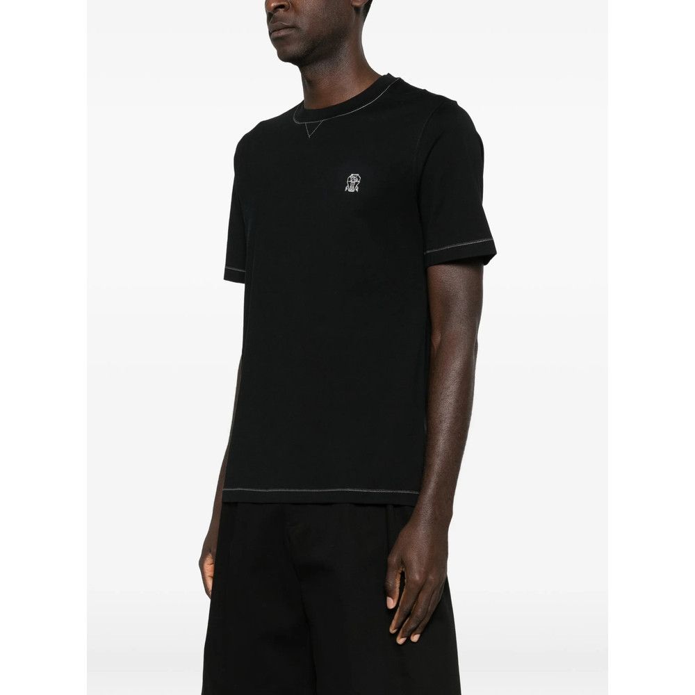 Brunello Cucinelli Brunello Cucinelli BLACK T-Shirts & Vests - T-Shirts Size US S / EU 44-46 / 1 - 4 Thumbnail