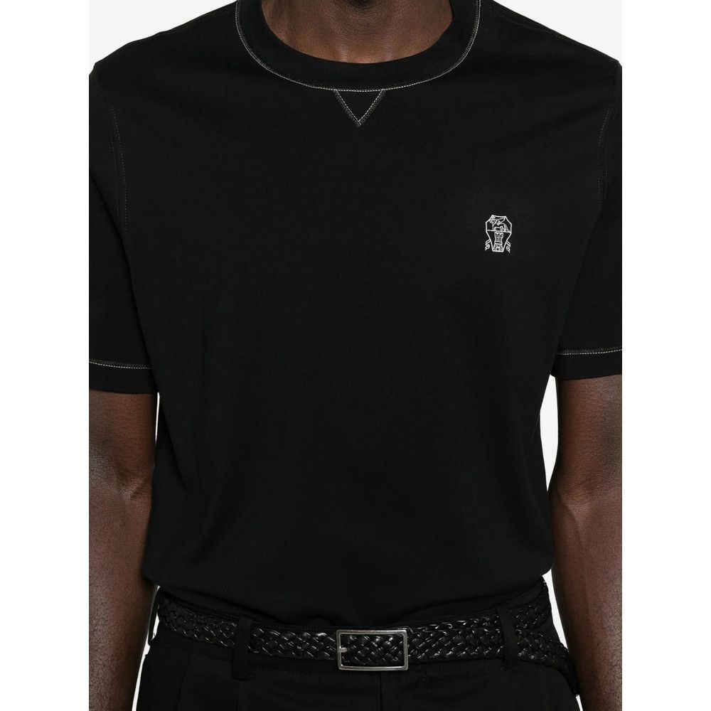 Brunello Cucinelli Brunello Cucinelli BLACK T-Shirts & Vests - T-Shirts Size US S / EU 44-46 / 1 - 5 Thumbnail