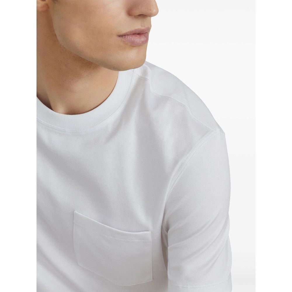 Brunello Cucinelli Brunello Cucinelli WHITE T-Shirts & Vests - T-Shirts Size US S / EU 44-46 / 1 - 2 Thumbnail