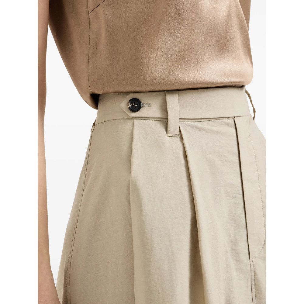 Brunello Cucinelli Brunello Cucinelli NEUTRALS Skirts - A-Line Skirts Size 28" / US 6 / IT 42 - 3 Thumbnail