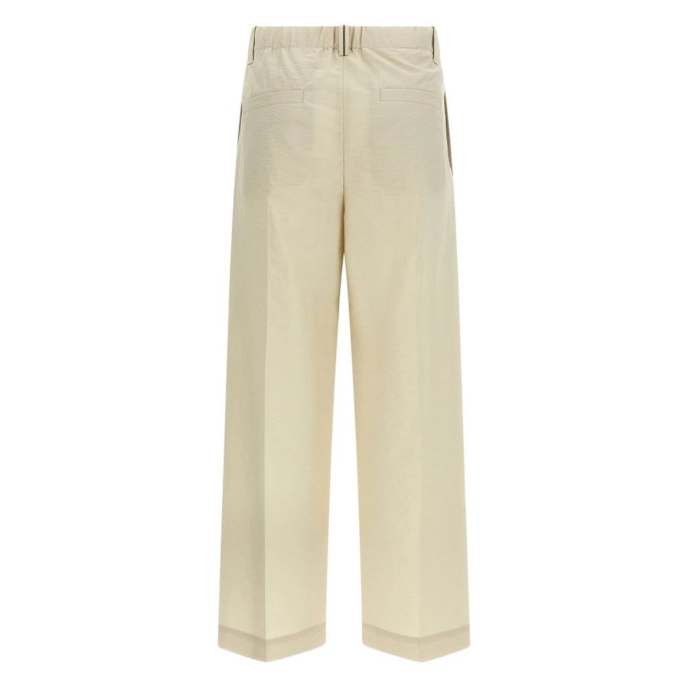 Brunello Cucinelli Brunello Cucinelli NEUTRALS Trousers - Tailored Trousers Size 28" / US 6 / IT 42 - 3 Thumbnail