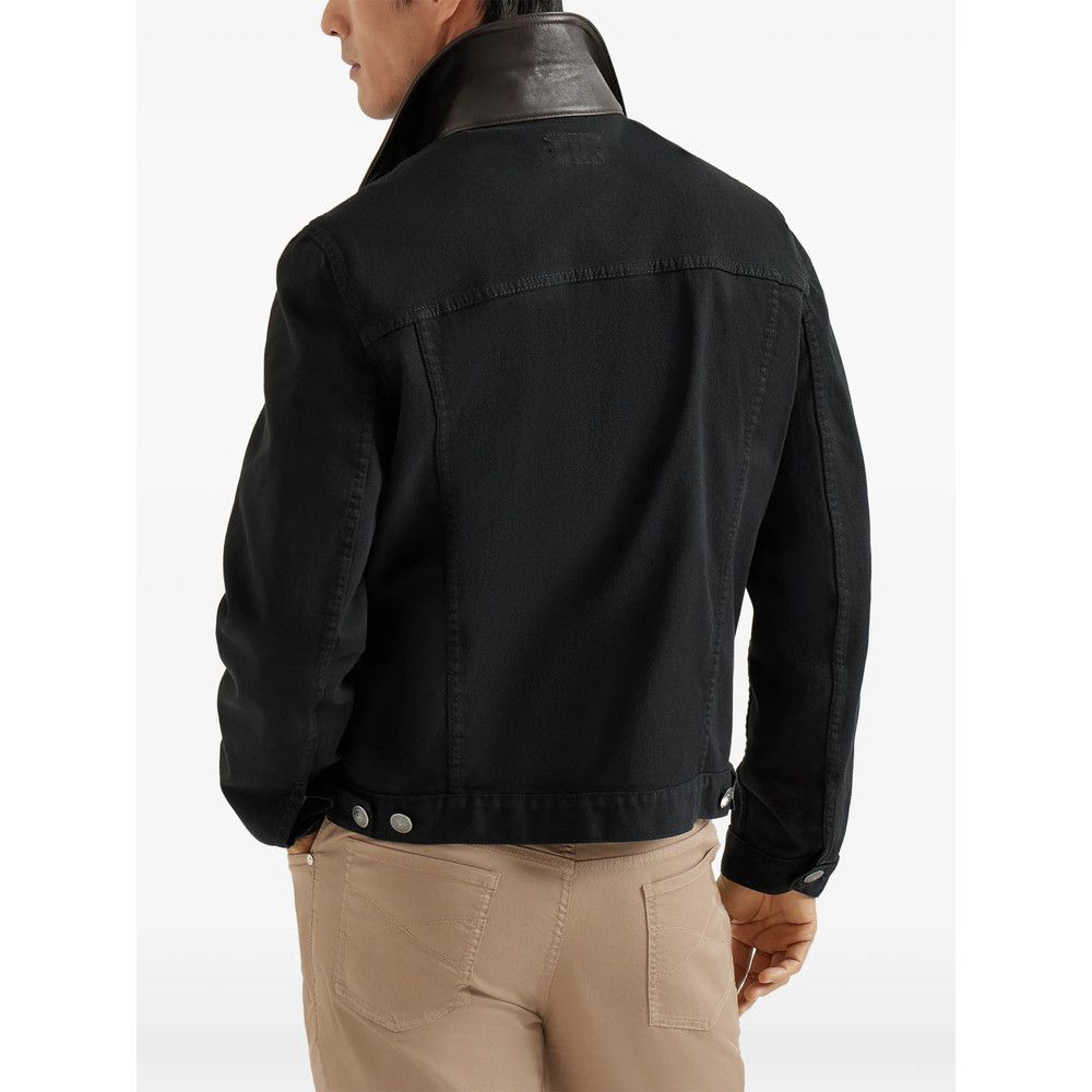 Brunello Cucinelli Brunello Cucinelli BLACK Jackets - Lightweight Jackets Size US L / EU 52-54 / 3 - 5 Thumbnail