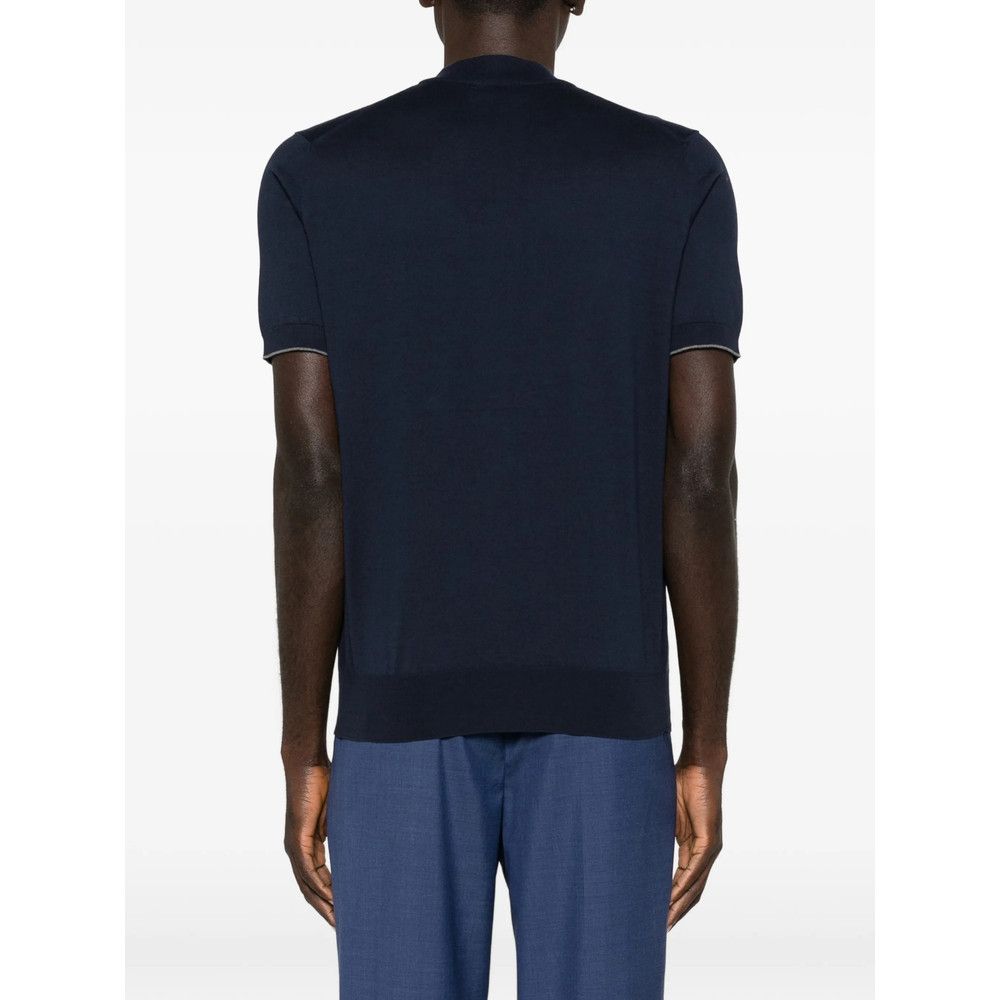 Brunello Cucinelli Brunello Cucinelli BLUE T-Shirts & Vests - T-Shirts Size US XXL / EU 58 / 5 - 2 Thumbnail