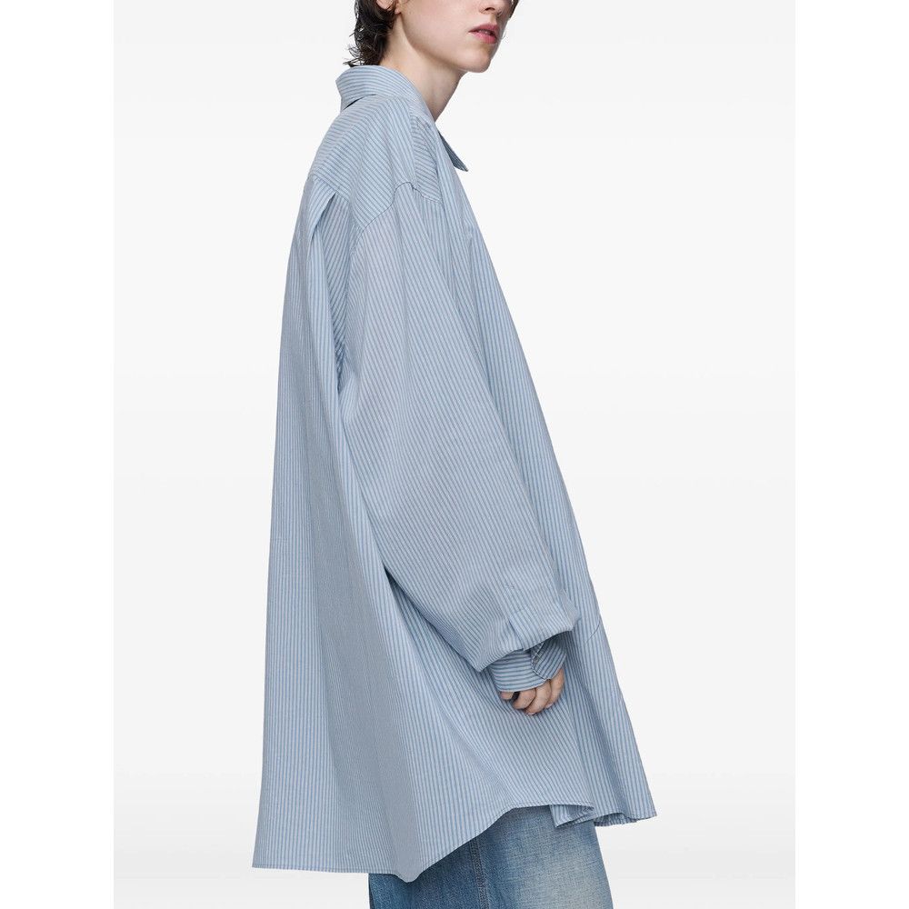 Maison Margiela Maison Margiela BLUE Tops - Shirts Size S / US 4 / IT 40 - 4 Thumbnail