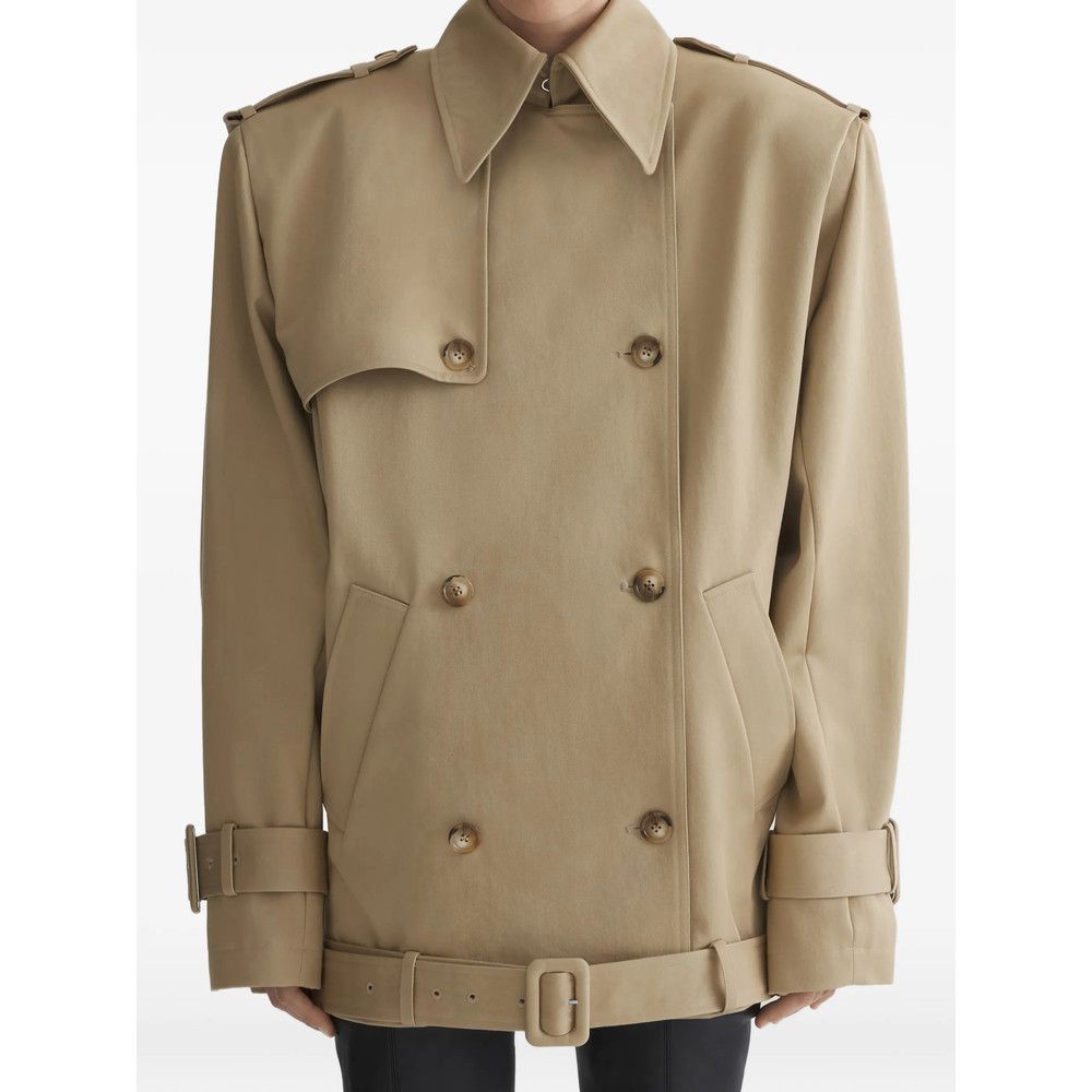 Mugler Mugler NEUTRALS Jackets - Biker Jackets Size M / US 6-8 / IT 42-44 - 3 Thumbnail