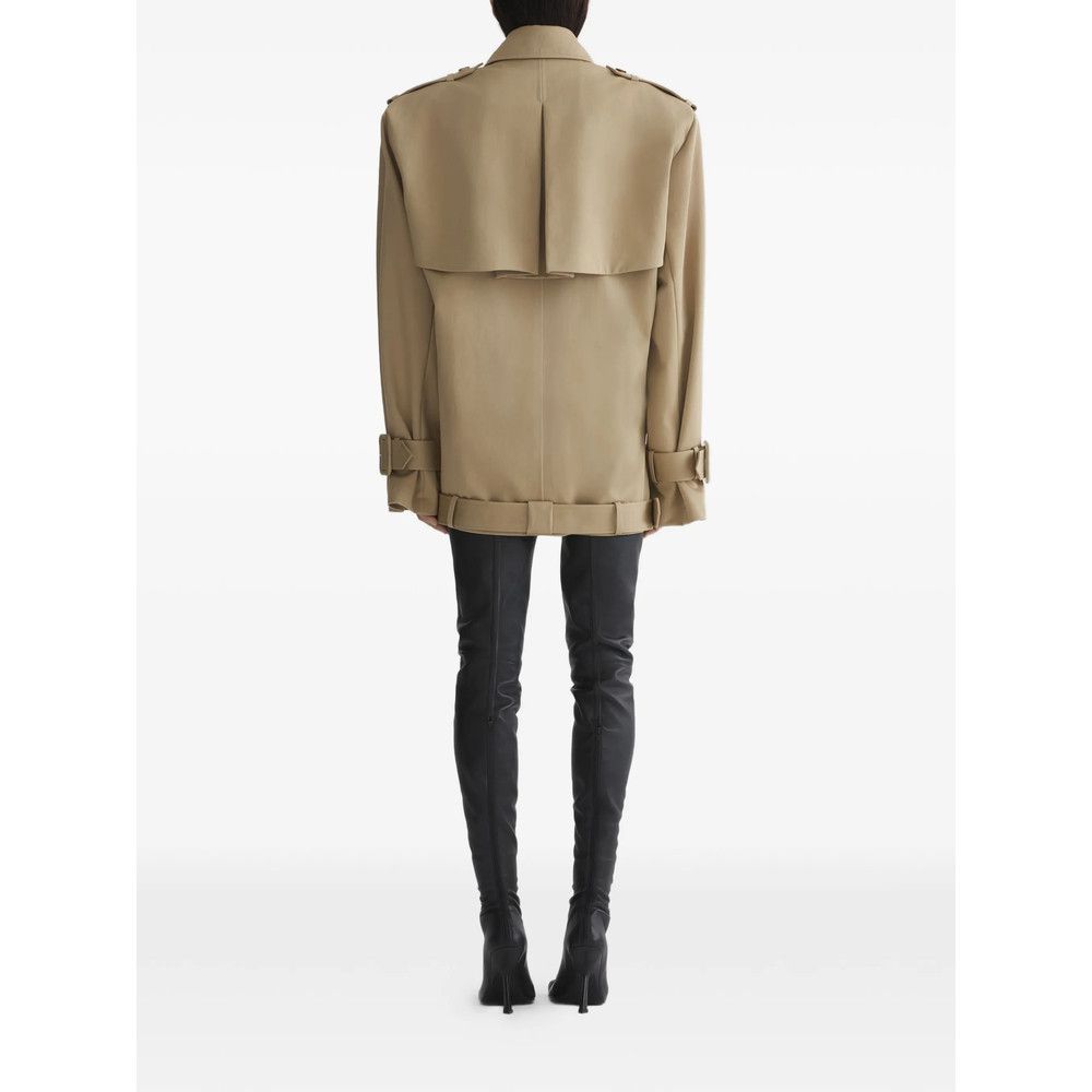 Mugler Mugler NEUTRALS Jackets - Biker Jackets Size M / US 6-8 / IT 42-44 - 2 Thumbnail