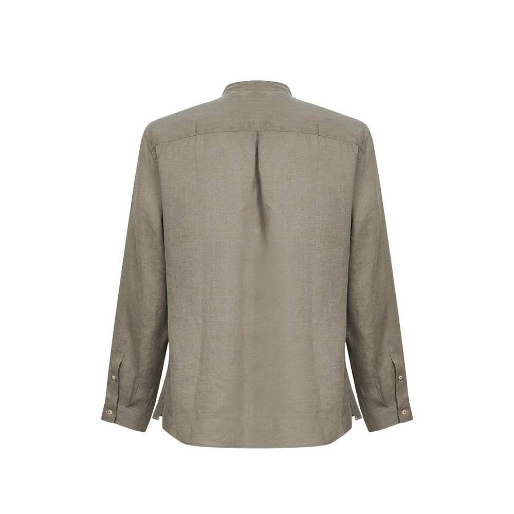 Brunello Cucinelli Brunello Cucinelli GREY Shirts Size US M / EU 48-50 / 2 - 2 Thumbnail
