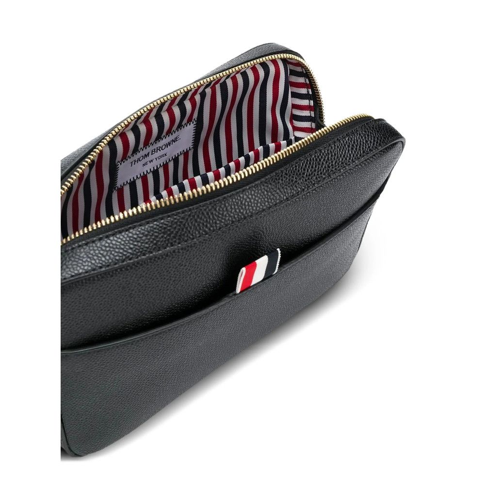 Thom Browne Thom Browne BLACK Wash Bags Size ONE SIZE - 5 Thumbnail