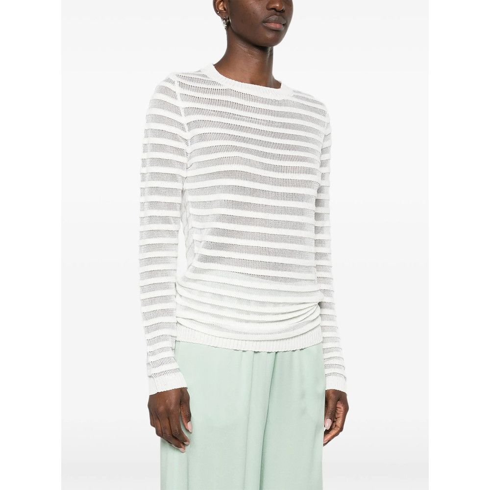 Fabiana Filippi Fabiana Filippi WHITE Knitwear - Jumpers Size M / US 6-8 / IT 42-44 - 5 Thumbnail