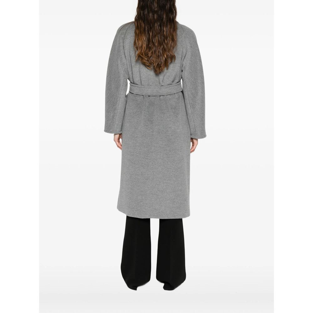 Max Mara Max Mara GREY Coats - Double Breasted & Peacoats Size M / US 6-8 / IT 42-44 - 3 Thumbnail