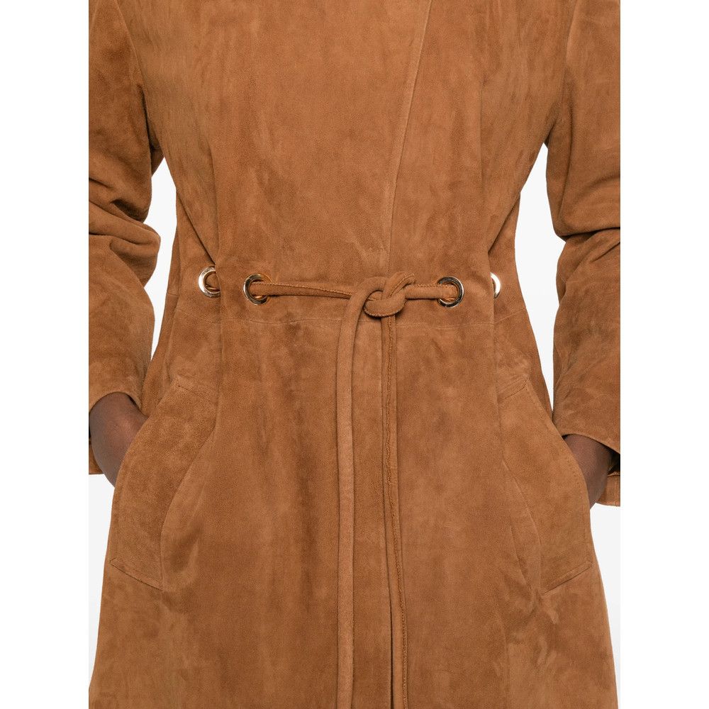 Ba&sh BROWN Coats - Leather Coats