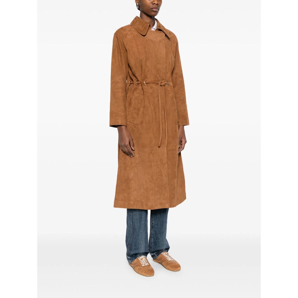 Ba&sh BROWN Coats - Leather Coats