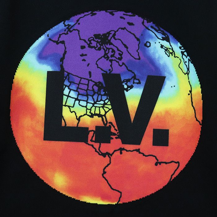 Louis Vuitton Louis Vuitton Louis Vuitton LV Earth Logo Jersey Nylon Pullover Textile Sweatshirts & Hoodies DUTY FREE for USA Size ONE SIZE - 3 Thumbnail