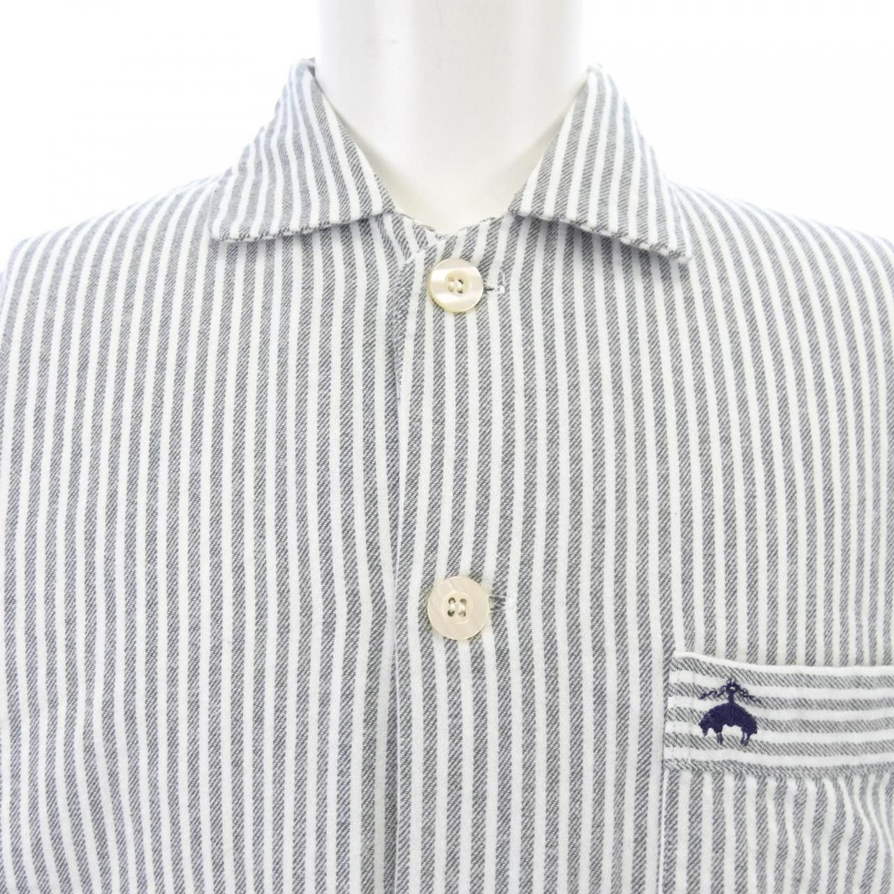 Brooks Brothers Brooks Brothers Brooks Brothers Shirt Textile Dress Shirt 0126032728 223 DUTY FREE for USA Size ONE SIZE - 5 Thumbnail