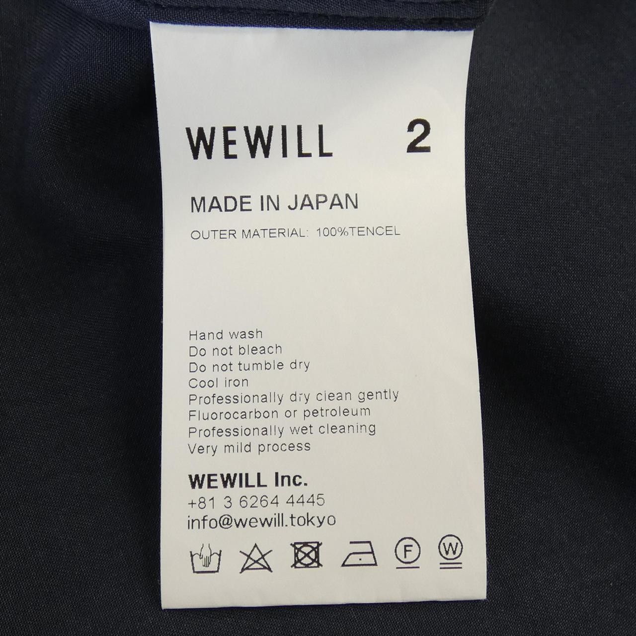 Other Other WEWILL Shirt Textile Dress Shirt DUTY FREE for USA Size ONE SIZE - 3 Thumbnail