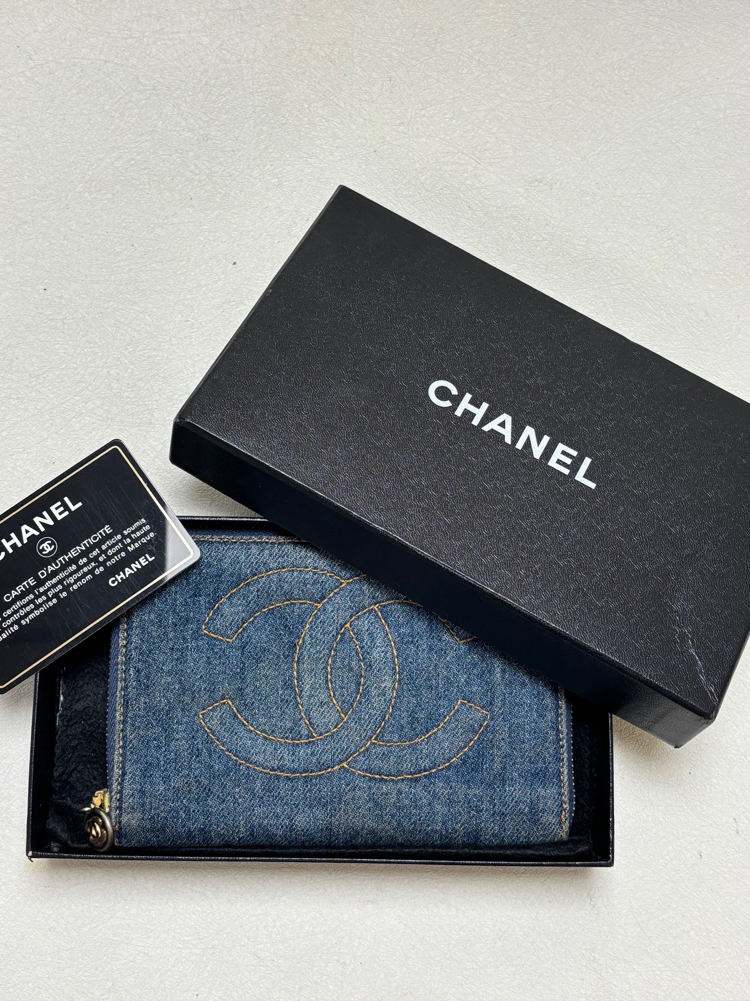 Chanel Portefeuille Denim Size ONE SIZE - 3 Thumbnail