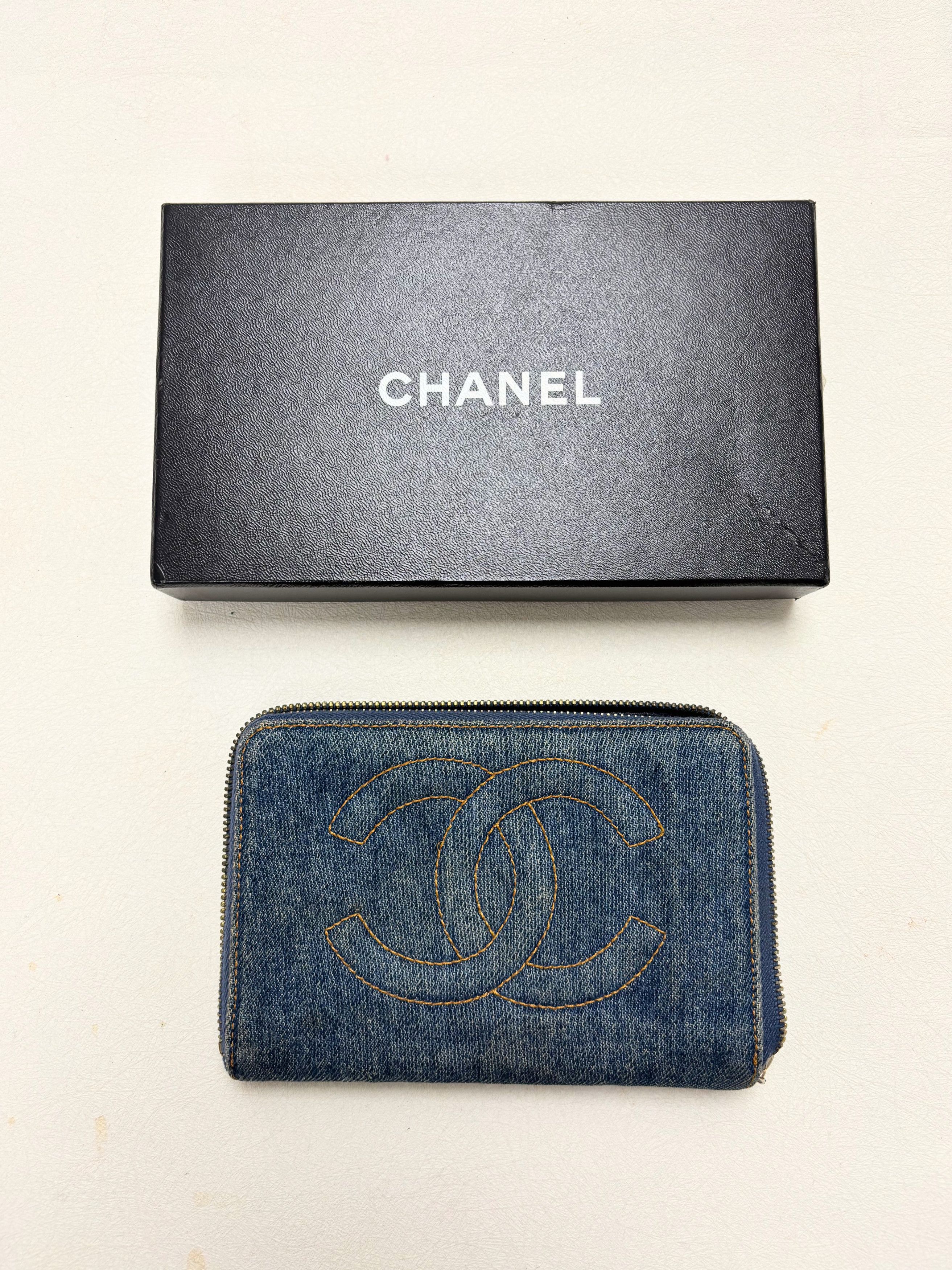 Chanel Portefeuille Denim Size ONE SIZE - 4 Thumbnail