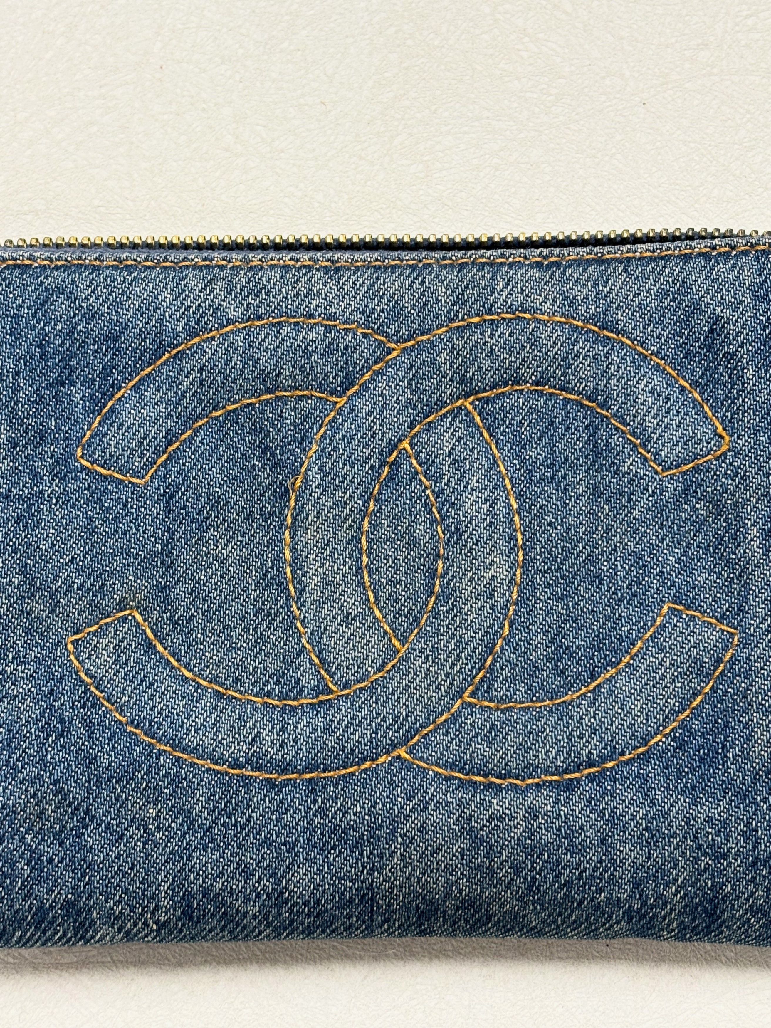 Chanel Portefeuille Denim Size ONE SIZE - 2 Thumbnail