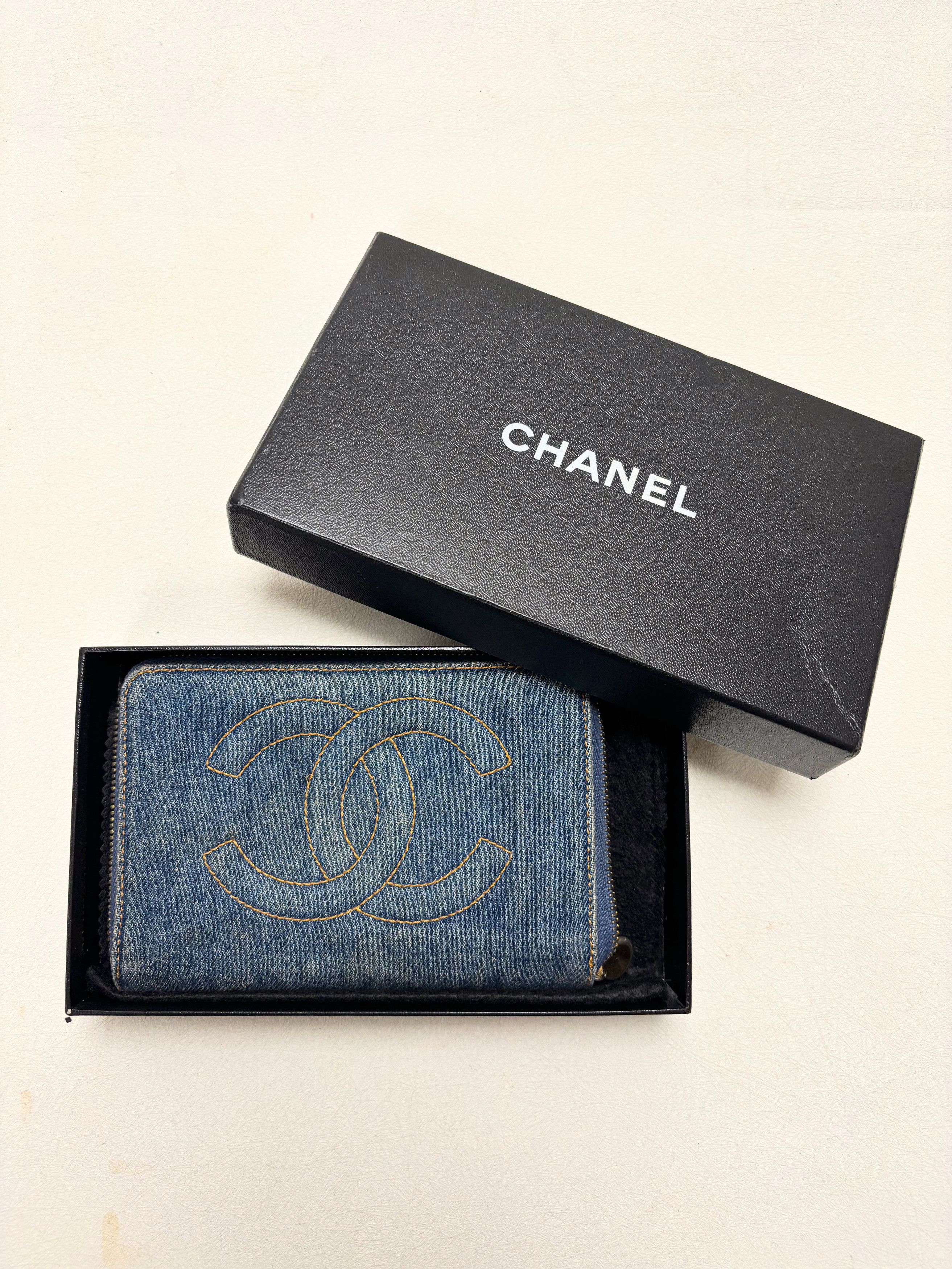 Chanel Portefeuille Denim Size ONE SIZE - 15 Thumbnail