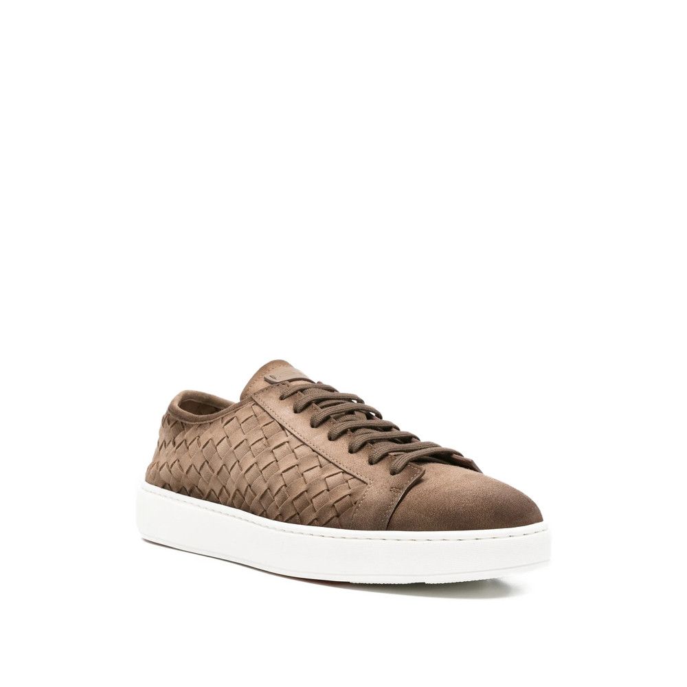 Santoni Santoni BROWN Trainers - Low-Tops Size US 10 / EU 43 - 3 Thumbnail