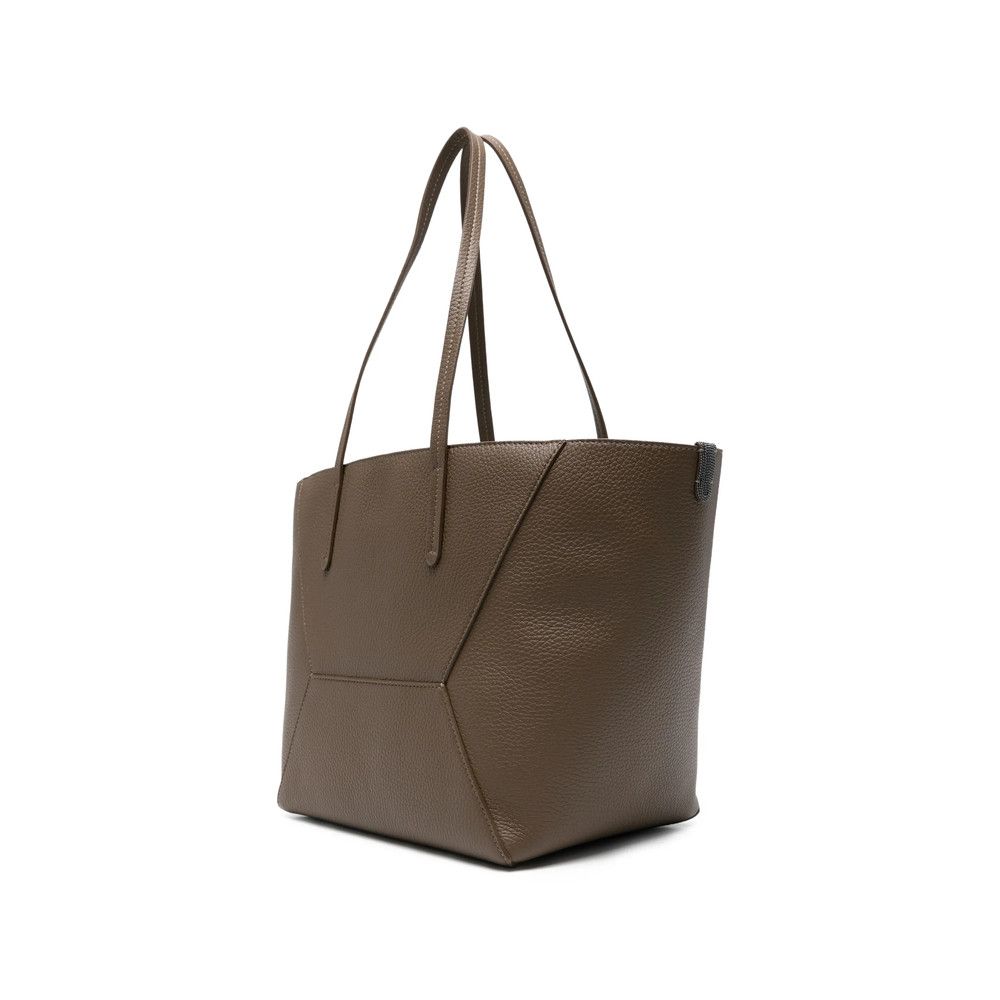 Brunello Cucinelli Brunello Cucinelli BROWN Shoulder Bags Size ONE SIZE - 5 Thumbnail
