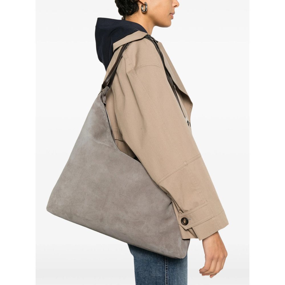 Brunello Cucinelli Brunello Cucinelli GREY Shoulder Bags Size ONE SIZE - 5 Thumbnail