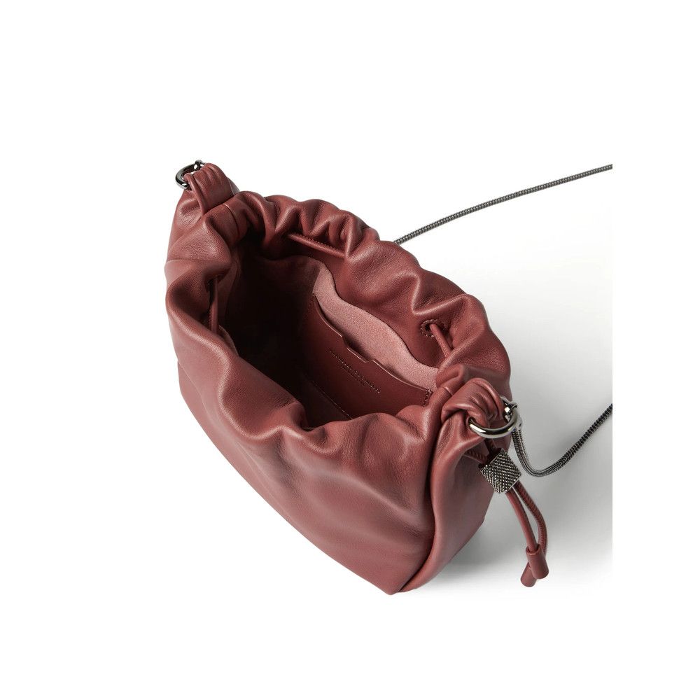 Brunello Cucinelli Brunello Cucinelli RED Bucket Bags Size ONE SIZE - 5 Thumbnail