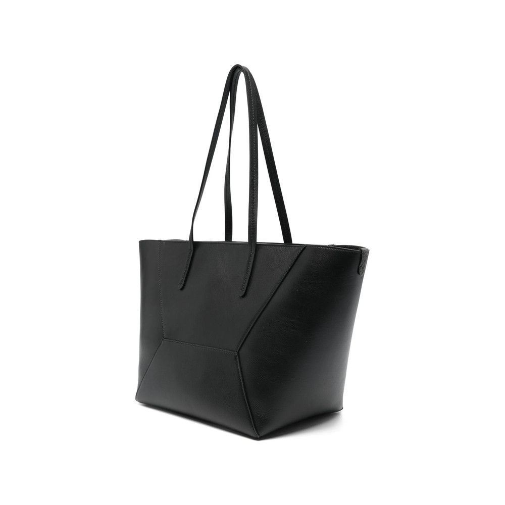 Brunello Cucinelli Brunello Cucinelli BLACK Tote Bags Size ONE SIZE - 5 Thumbnail