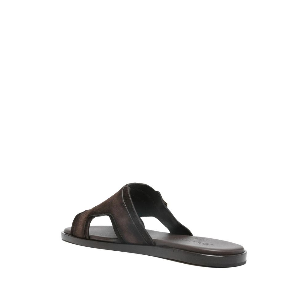 Santoni Santoni BROWN Sandals Size US 10.5 / EU 43-44 - 2 Thumbnail