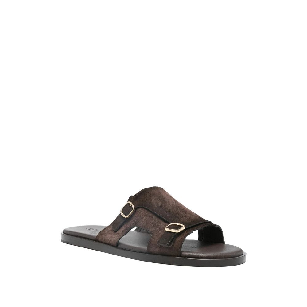 Santoni Santoni BROWN Sandals Size US 10.5 / EU 43-44 - 4 Thumbnail