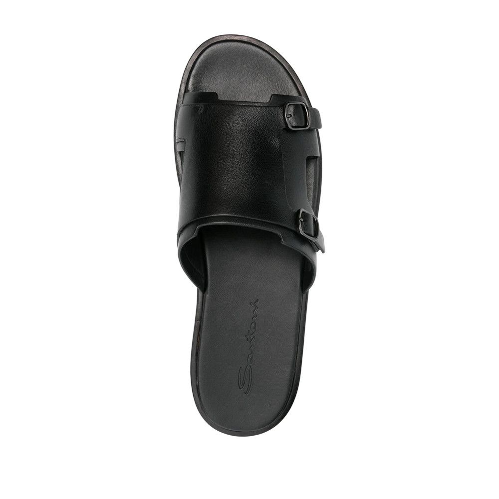 Santoni Santoni BLACK Sandals Size US 7 / EU 40 - 3 Thumbnail