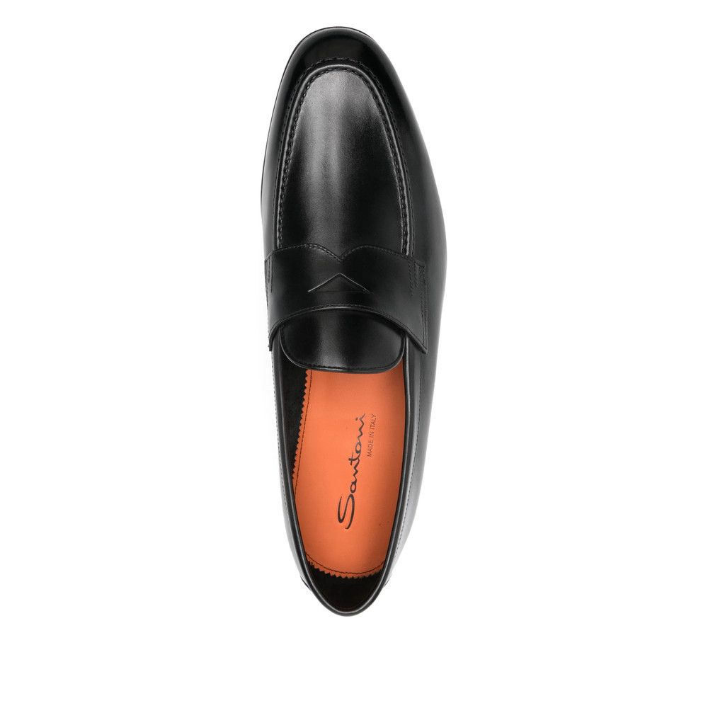 Santoni Santoni BLACK Loafers Size US 11 / EU 44 - 2 Thumbnail