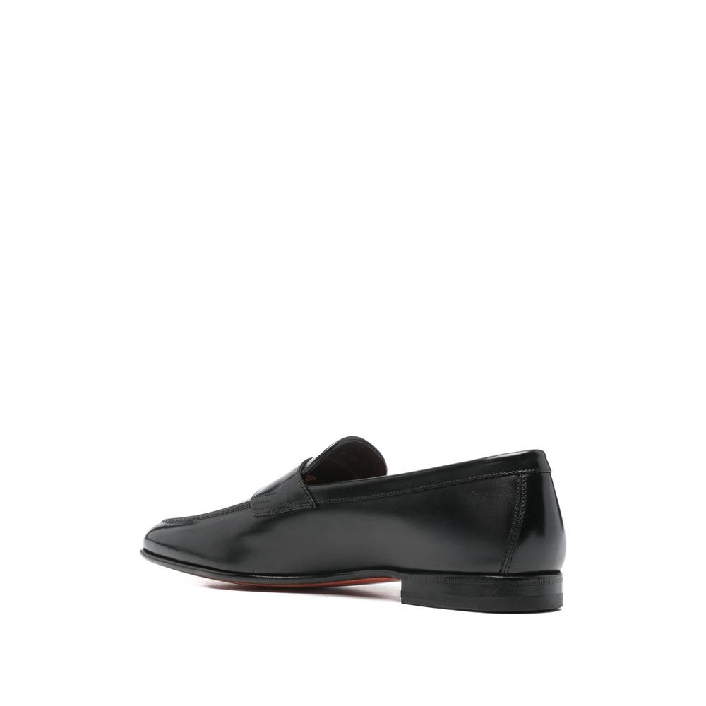 Santoni Santoni BLACK Loafers Size US 11 / EU 44 - 4 Thumbnail