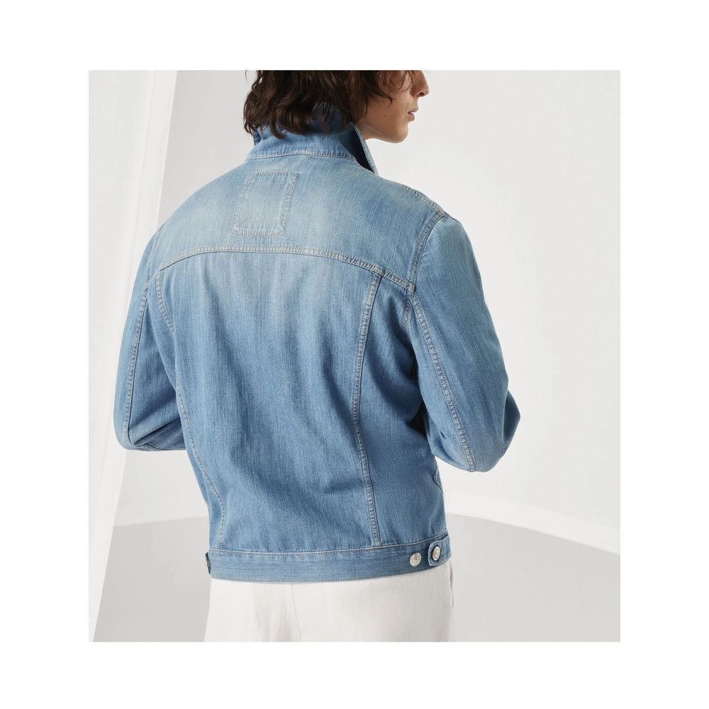 Brunello Cucinelli Brunello Cucinelli BLUE Jackets - Denim Jackets Size US L / EU 52-54 / 3 - 4 Thumbnail