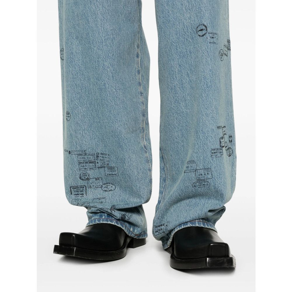 Vetements Vetements BLUE Denim - Wide-Leg Jeans Size US 34 / EU 50 - 5 Thumbnail