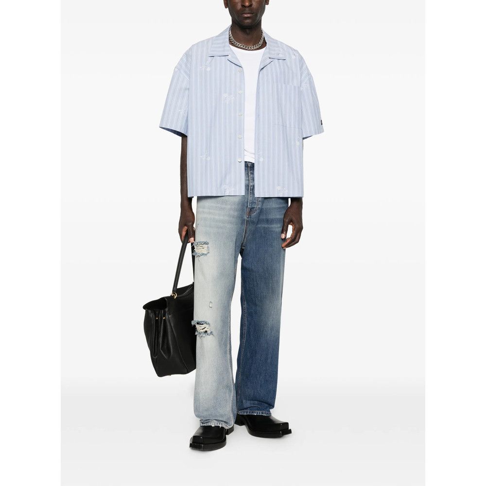 Vetements Vetements BLUE Denim - Regular & Straight-Leg Jeans Size US 33 - 4 Thumbnail
