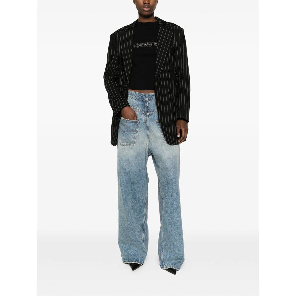Vetements Vetements BLUE Denim - Wide-Leg Jeans Size 25" / US 0 / IT 36 - 5 Thumbnail