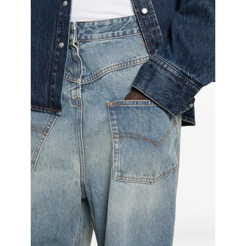 Vetements Vetements BLUE Denim - Wide-Leg Jeans Size 25" / US 0 / IT 36 - 3 Thumbnail