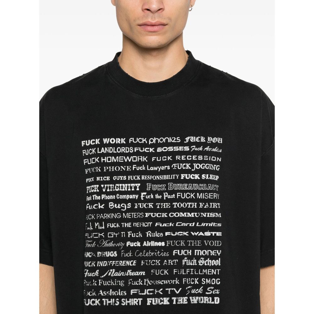 Vetements Vetements BLACK T-Shirts & Vests - T-Shirts Size US L / EU 52-54 / 3 - 2 Thumbnail