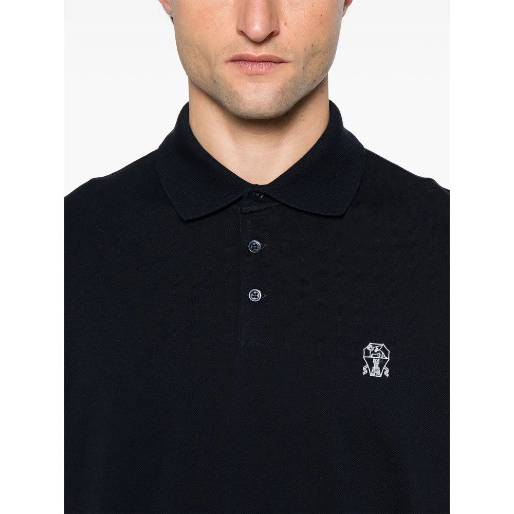 Brunello Cucinelli Brunello Cucinelli BLUE Polo Shirts Size US M / EU 48-50 / 2 - 4 Thumbnail