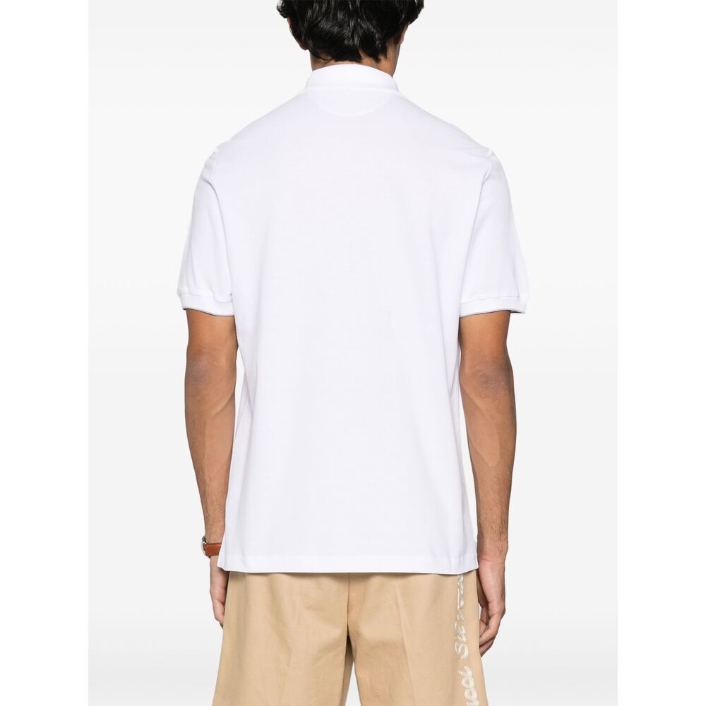 Brunello Cucinelli Brunello Cucinelli WHITE Polo Shirts Size US L / EU 52-54 / 3 - 4 Thumbnail