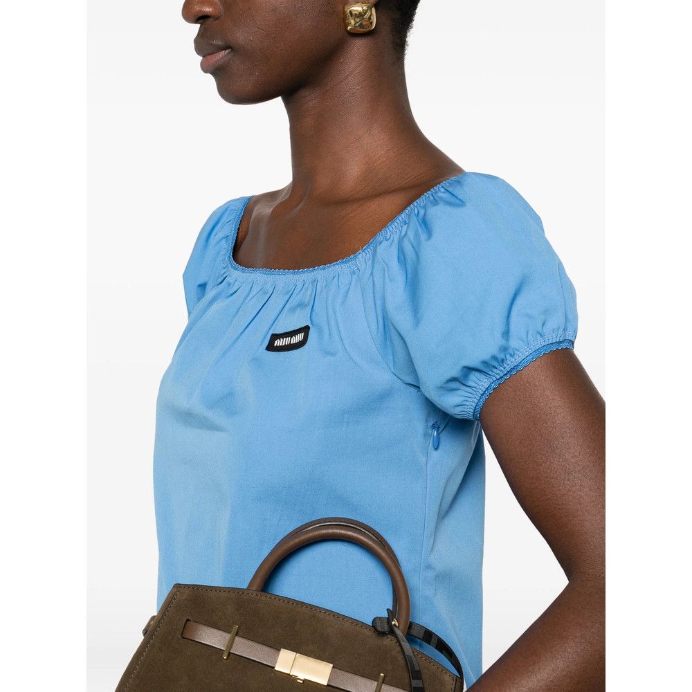 Miu Miu Miu Miu BLUE Dresses - Day Dresses Size S / US 4 / IT 40 - 4 Thumbnail